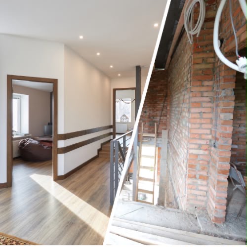 Renovation maison appartement