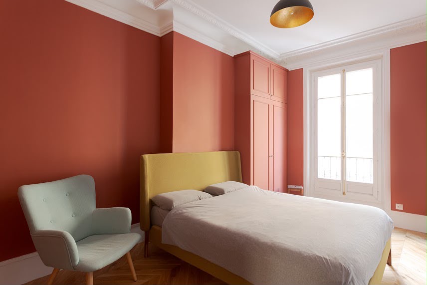 Peinture murs chambre